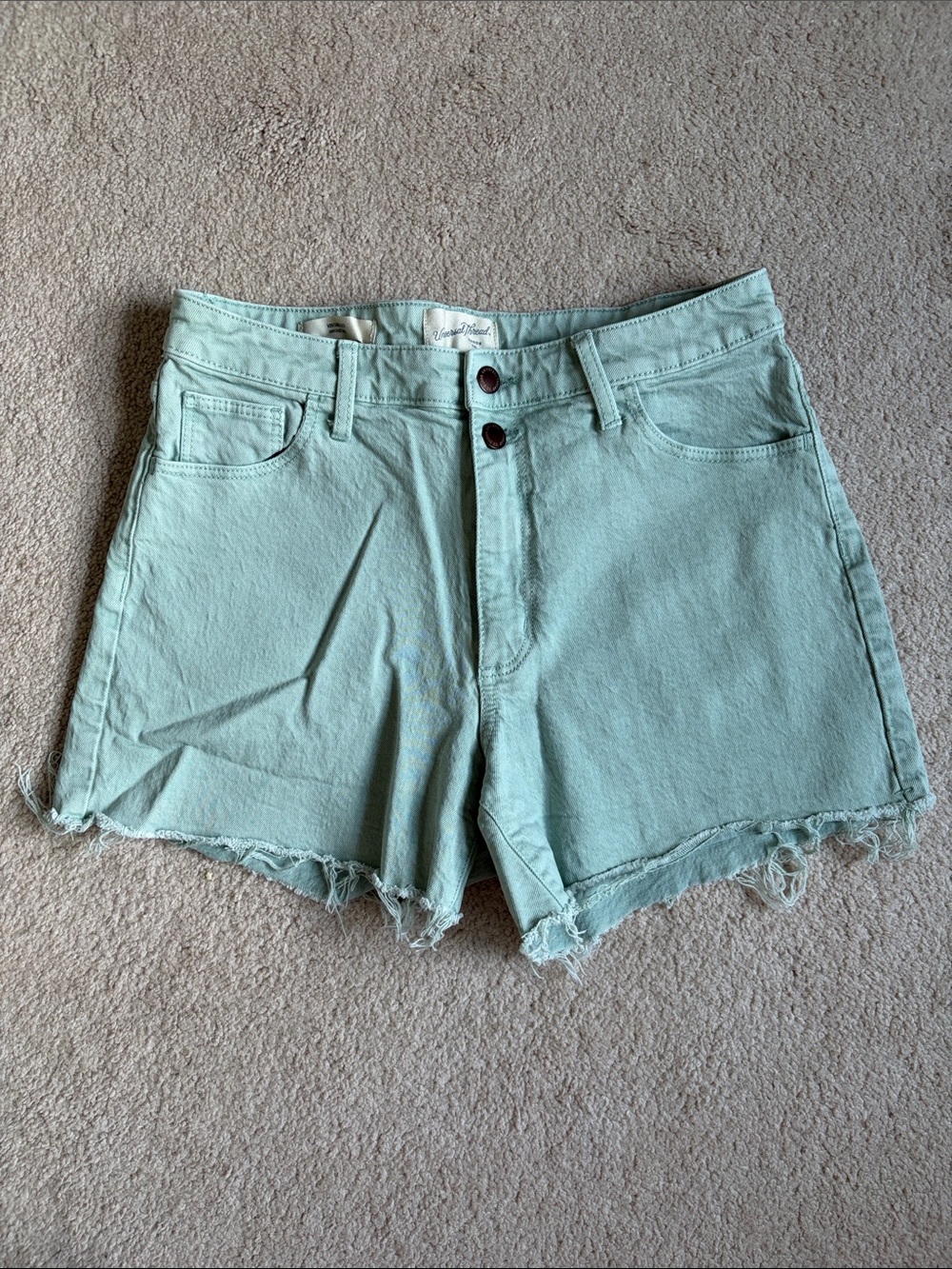 Universal Thread Mint Vintage Midi Shorts